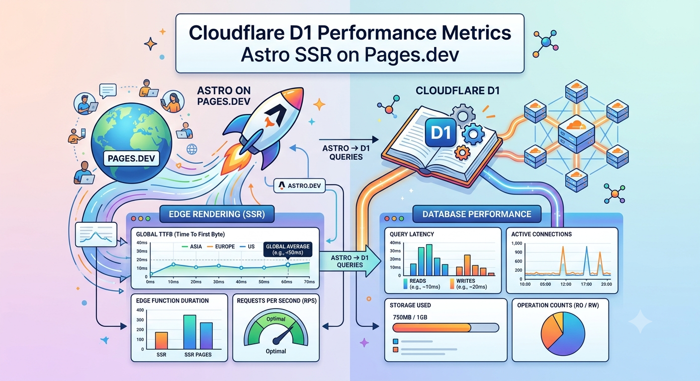 Analytics dashboard and monitoring metrics