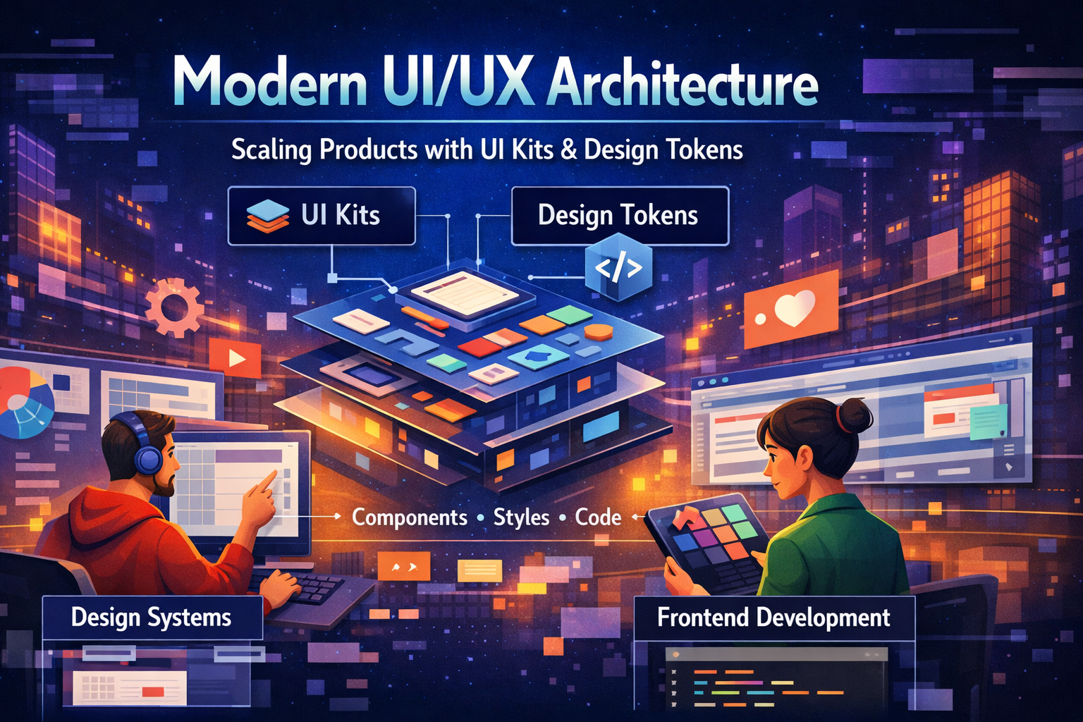 Related to The Architecture of Modern UI/UX: Scaling Products with UI Kits and Design Tokens